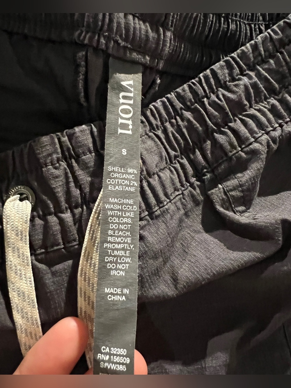 Vuori Ripstop Shorts Charcoal Women's Small - Picture 11 of 12